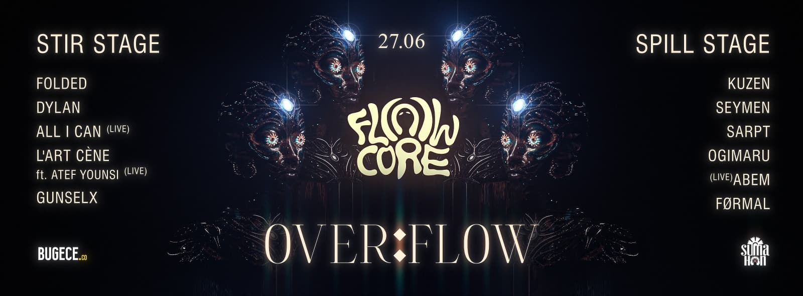 Overflow Event - Full Lineup